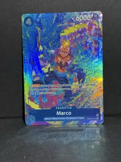 One Piece Card Game TCG Marco PRB02-008 Alt Art M/NM Condition - Image 1