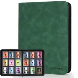 Top Loader Card Binder, Holds 252 Top Loaders Storage, 9 Pockets Trading Card... - Image 2