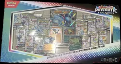 Pokemon TCG Scarlet And Violet Prismatic Cards Evolutions Premium Collection Box - Image 1