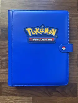 Pokemon Ultra Pro Premium Snap Binder - Blue - Holds 160 Cards - Image 1