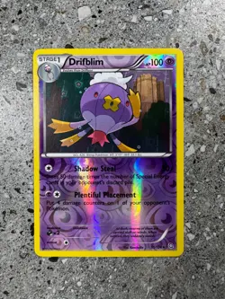 Pokemon TCG Cards Drifblim 51/124 Dragons Exalted Reverse Holo Rare - Image 1