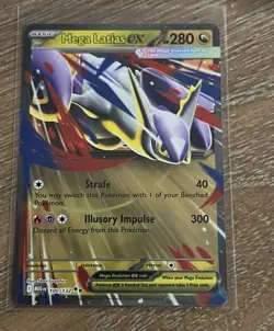 Mega Latias ex 100/132 Mega Evolutions Pokemon Card TCG NM - Image 1