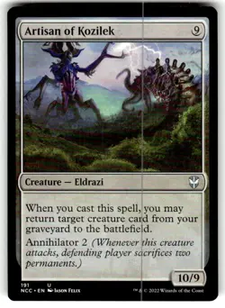 Artisan of Kozilek #191 (NM) Streets New Capenna NCC Magic MTG - Image 1
