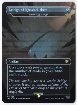 Bridge of Khazad-dum - Ensnaring Bridge M HAS CREASE Commander: The Lord of the - Image 1