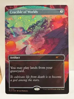 Crucible of Worlds (Galaxy Foil) Secret Lair Drop Foil Original Run - Image 1