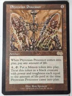 Phyrexian Processor - Urza's Saga - Magic the Gathering MTG Nice! - Image 1
