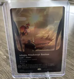 Adagia, Windswept Bastion (Borderless) Edge of Eternities Foil NM - Image 1