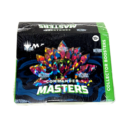 Magic the Gathering Commander Masters Collector Booster Box New Factory Sealed - Image 1