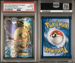 Pokemon Aegislash EX 65a/119 PSA 8 NM-MT XY Premium Trainer Collection Promo FA - Image 3