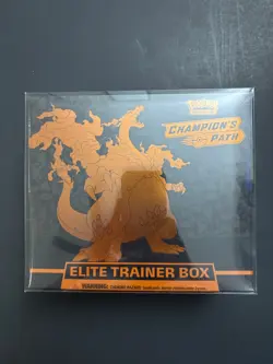 Pokemon 2020 Sword & Shield Champions Path Elite Trainer Box w/Protector New - Image 1