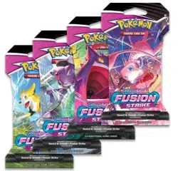 Pokemon TCG Fusion Strike Sleeved Booster COMPLETE ART SET - Image 1
