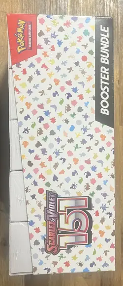 FACTORY SEALED Pokemon 151 Booster Bundle Display Case - Image 4