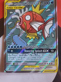 Pokemon TCG Magikarp And Wailord GX - Team Up 161/181 - Image 1