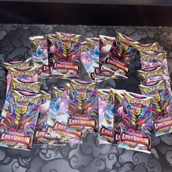 Pokemon TCG Sword & Shield Lost Origin Booster Pack Art Set Factory Sealed - Image 2