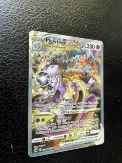 Mewtwo VSTAR GG44/GG70 Pokemon Crown Zenith Galarian Gallery 2023 NM - Image 5