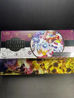 Pokemon Holiday Calendar 2025 Sealed Christmas - Image 1
