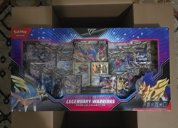 Pokemon TCG Legendary Warriors Premium Collection BRAND NEW Factory Sealed 🛡🔥 - Image 1