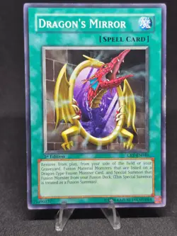 Yu-Gi-Oh! Dragon's Mirror CRV-EN040 Cybernetic Revolution 1st Edition VLP - Image 1