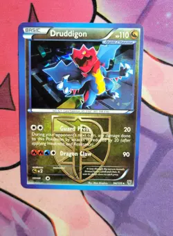 Druddigon 94/135 Cracked Ice Holo Plasma Storm Pokemon Card - Image 1