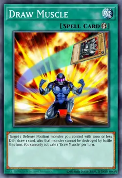 Draw Muscle - NECH-EN057 Rare | Yu-Gi-Oh! Card - Image 1