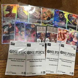 One Piece TCG 19 Card Lot (Sealed Promos/SR/don/ And More!)💥(NM)💎 - Image 1