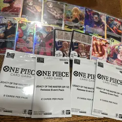 One Piece TCG 19 Card Lot (Sealed Promos/SR/don/ And More!)💥(NM)💎 - Image 3
