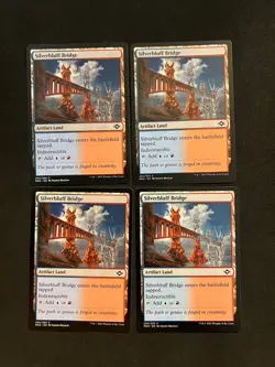 Silverbluff Bridge x4 #255 [Modern Horizons 2] Magic MTG Cards NM/LP - Image 1