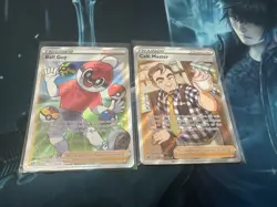 Pokemon Full Art Trainer 2 Cards Set Lot Bundle TCG - Image 1