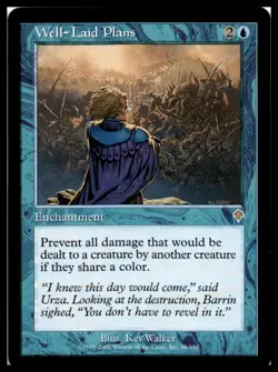 Well-Laid Plans Magic the Gathering MTG Invasion - Image 1