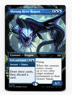 Marang River Regent (Borderless) - [Tarkir: Dragonstorm] MTG Magic - NM/M 💧 - Image 1