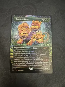 MTG Questing Beast FOIL Secret Lair An Encyclopedia of Magic 0017 - Image 1