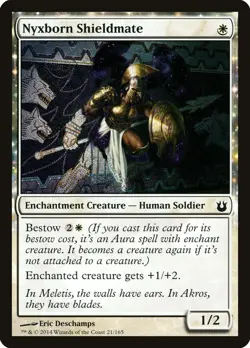 Magic the Gathering (mtg): BNG: Nyxborn Shieldmate - Image 1