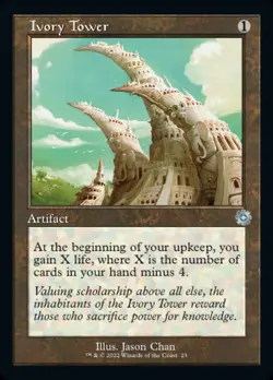 Magic the Gathering (mtg): BRR: Ivory Tower - Image 1