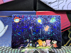 Pokemon Pocket Monsters Vending Prism Holo Vintage Sticker #434 PIKACHU rare - Image 1