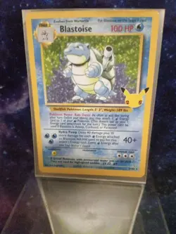 Blastoise 2/102 Holo Rare - Celebrations Classic Collection - Pokemon TCG - LP - Image 1