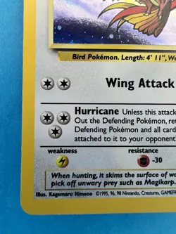 2000 Pokemon TCG Pidgeot Holo 14/130 Rare Base Set 2 WOTC Vintage Swirl - Image 4