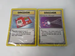 NEW 1999 Pokemon TCG Base Set Starter Deck FRENCH Version NO HOLO MACHAMP - OPEN - Image 2