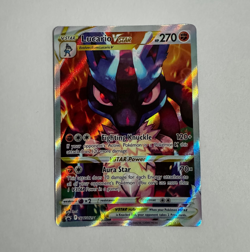 Lucario VSTAR (SWSH291) - Pokemon Crown Zenith ETB, Black Star Promo (NM) - Image 1
