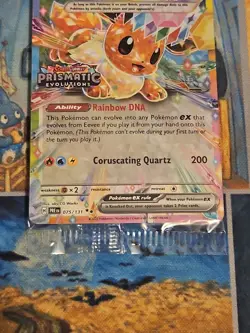 Pokemon Eevee EX 75/131 Stamped Prismatic Evolutions Surprise Box Promo Sealed - Image 3