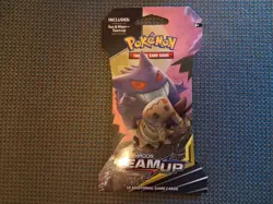 Pokemon: Sun & Moon - Team Up Sleeved Booster Packs ART SET (4 Packs) - Image 3