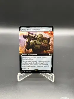 Nuka-Nuke Launcher Fallout Magic MTG Artifact CARD 1x (0434) - Image 3