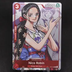 Nico Robin ST01-008 25th Anniversary Collection Holo Alt Art One Piece Card Game - Image 1