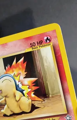 Cyndaquil 57/111 Neo Genesis Regular • Moderately Played • Vintage Pokemon Card - Image 3