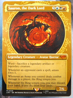 MTG - Sauron, The Dark Lord - Showcase - Image 1