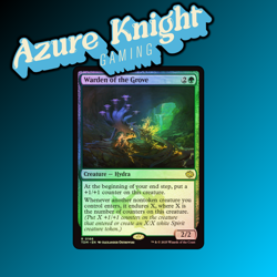MTG - Warden of the Grove (0166) Foil - Tarkir: Dragonstorm - NM - Image 1