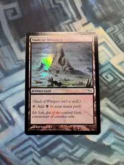 MTG Foil Vault of Whispers EX/LP- Mirrodin - Image 1