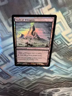 MTG Foil Vault of Whispers EX/LP- Mirrodin - Image 3