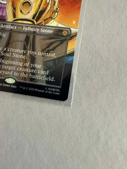 The Soul Stone (Borderless) Marvel's Spider-Man Foil MTG NM English Pack Fresh - Image 5