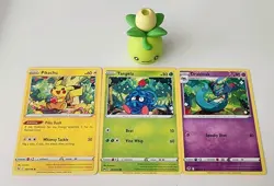 Pokemon Card Set TCG Cards That Connect - Same Forest Pikachu Tangela Drakloak - Image 1