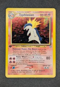 Typhlosion 18/111 1st Edition Neo Genesis Holo NM Pokemon - Image 1